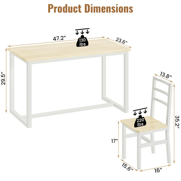 Dimensions du produit
