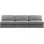 Canapé modulaire à accoudoirs carrés de 114 po Howardine-87475447