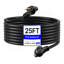 Rallonge de générateur 50A 25 pi 250V NEMA 6-50P à 6-50R 12500W