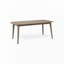 Table de salle à manger d'extérieur extensible en bois d'acacia (table seulement)