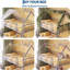 Twin Over Twin Bed, House Bunk Bed Frame with Ladder-496666520
