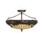 Rustic Lodge 2 - Light Semi Flush Mount