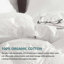Insertion de couette en duvet d'oie à plumes en lin 650 pi-281551816-296127000