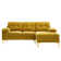 Rhylin 82.7'' Chenille Upholstered Sectional Sofa, Small Comfy Couch with Reversible Chaise for Compact Spaces