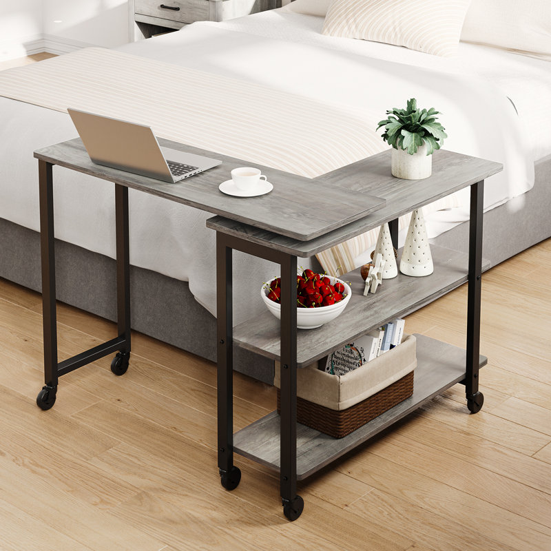 Ollins End Table, Grey