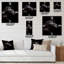 Silhouette d'une horloge murale cheval et fille-1170361627