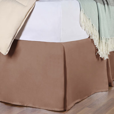 Jupe de lit 100% coton 300 fils 300 fils certifiés