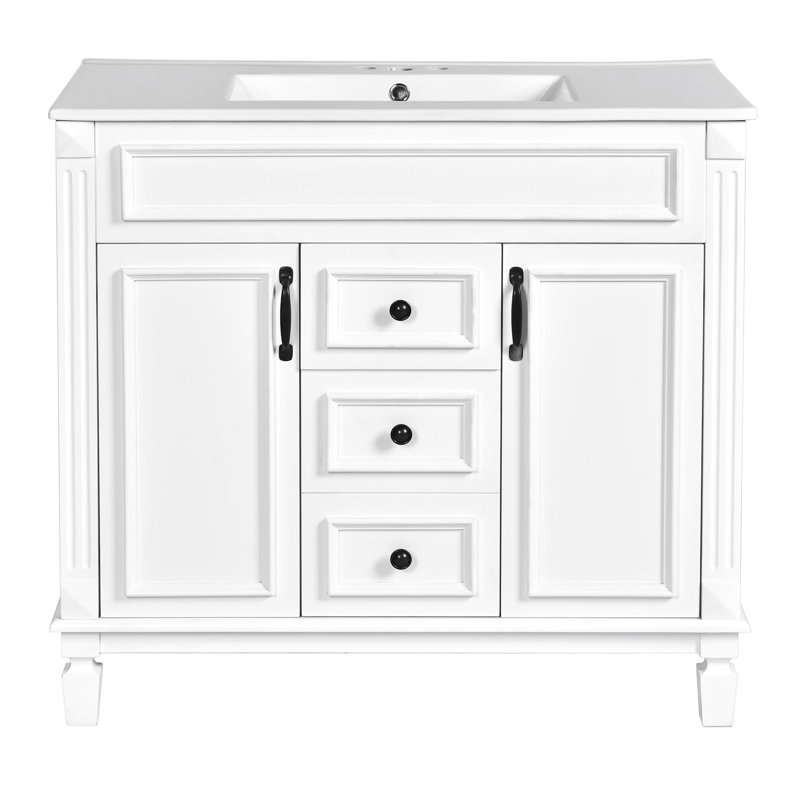 Meuble-lavabo simple 36 po