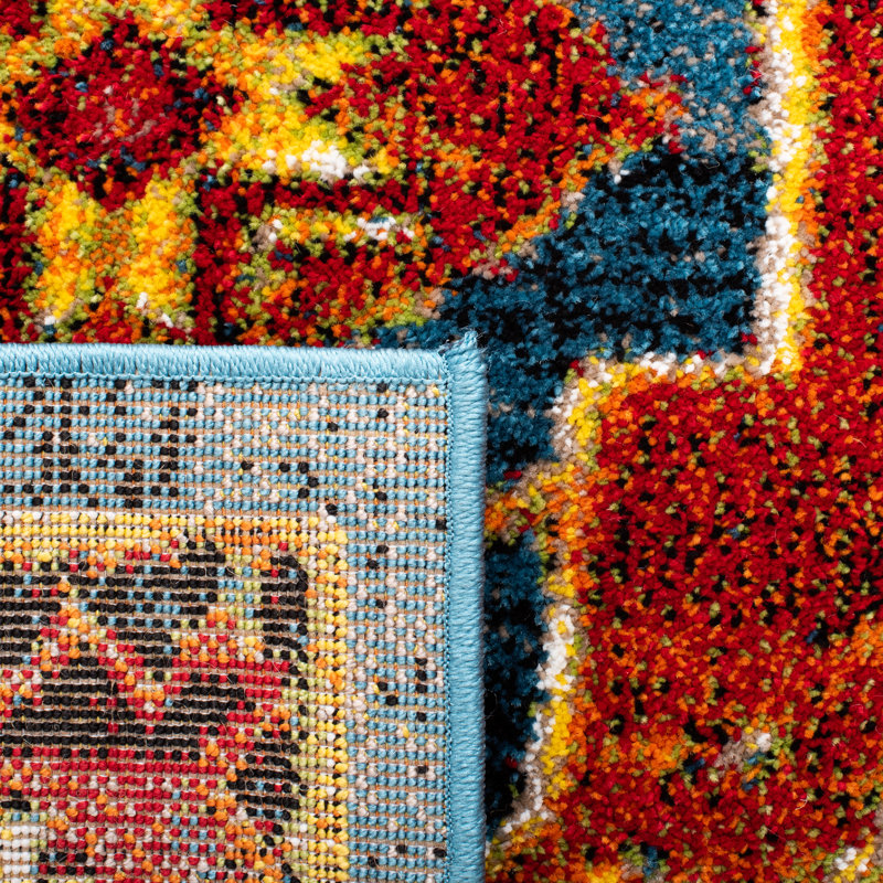 Drumawillin Performance Southwestern Rug, Square 6'7"
