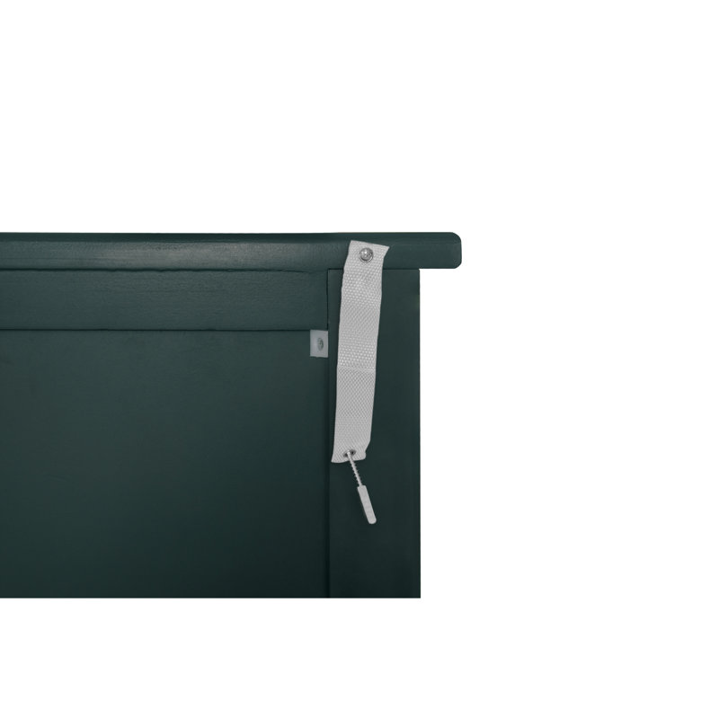 Hollow - Armoire de rangement avec dispositif de déversement - Accent de style américain noirâtre