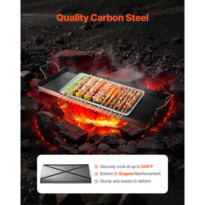 Batterie de cuisine pour barbecue 32 po x 14 po