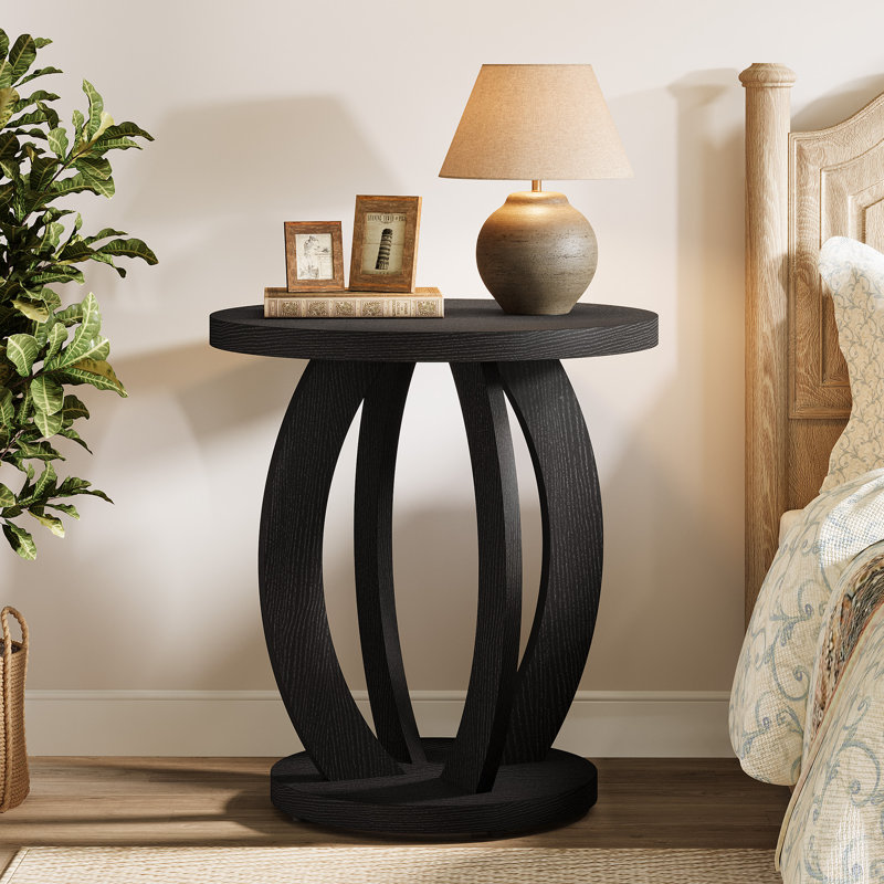 Table de chevet 24 po, Black, Individuel