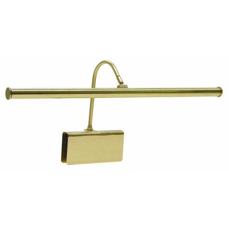 Grand Piano Table Lamp, Polished Brass