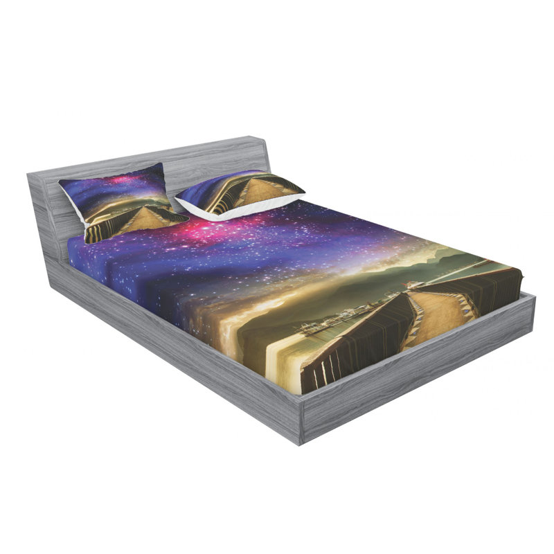 Microfiber Sheet Set, Full Sheet Set with Fitted Sheet