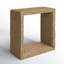 Evana Open Storage Woven End Table