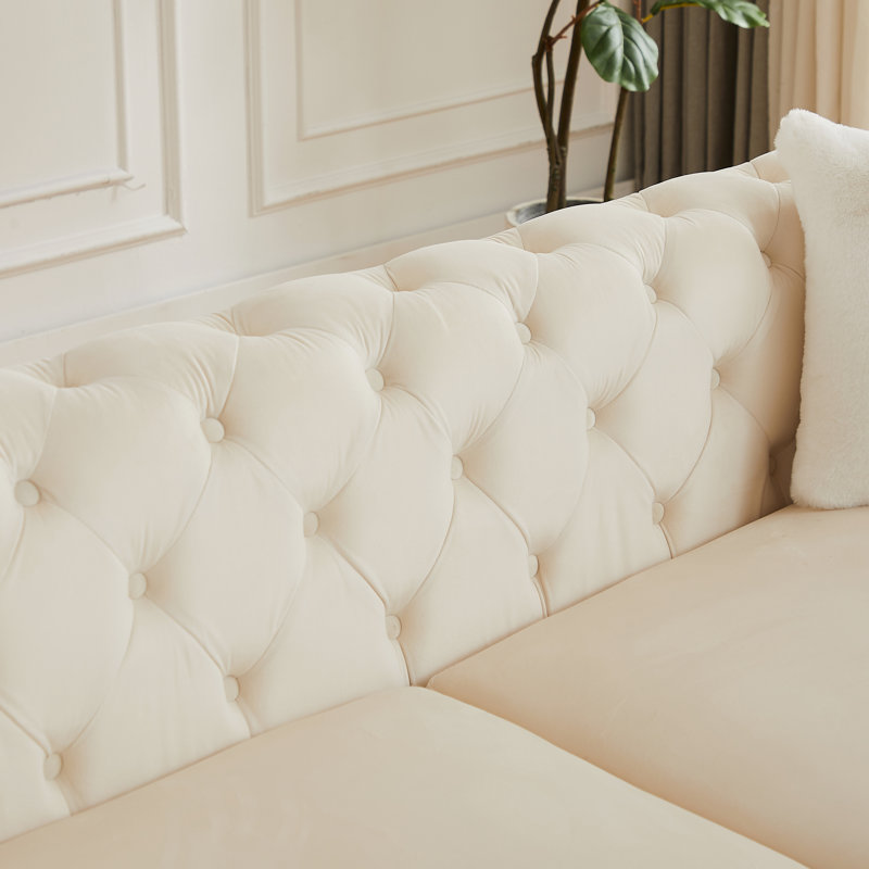 Canapé Reed, 2 Sofas, Beige