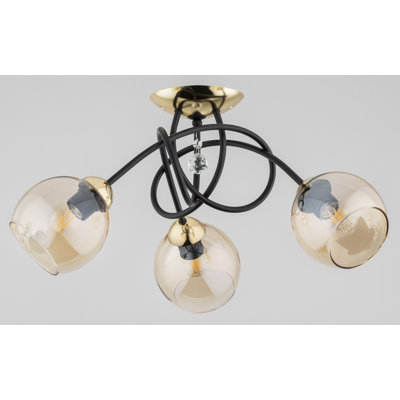 Jenelle Glass Flush Mount