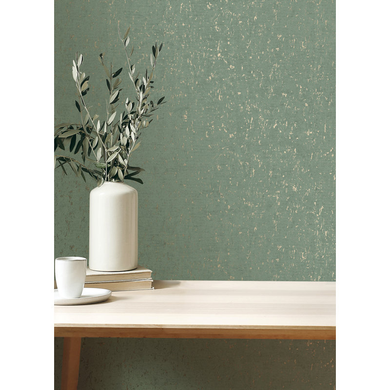 Rouleau de papier peint L 33 pi x l 20,5 po, Vert