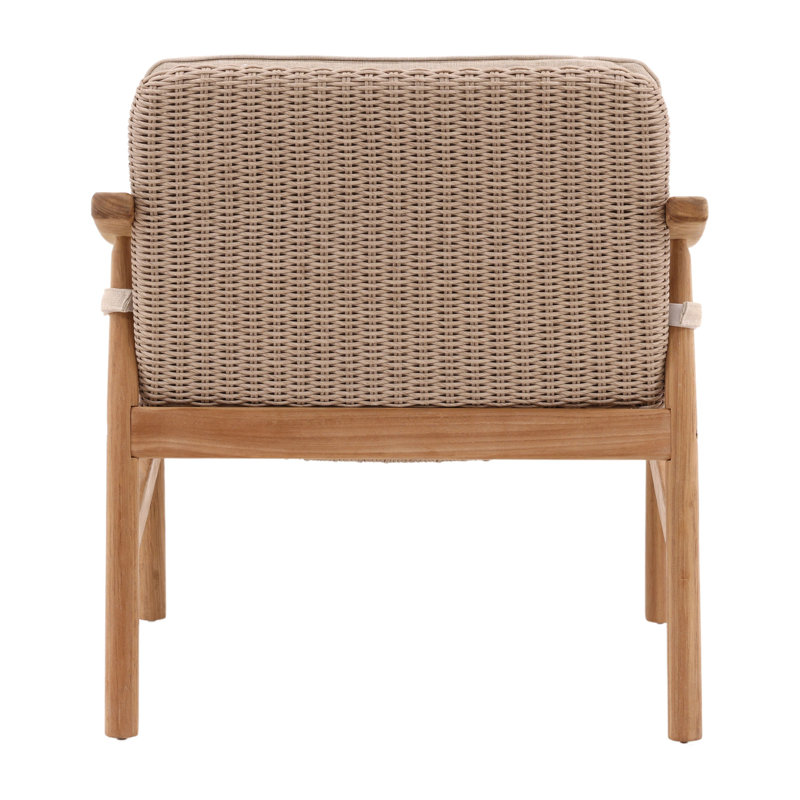 Wembley Olefin Fabric Outdoor Occasional Chair, Beige