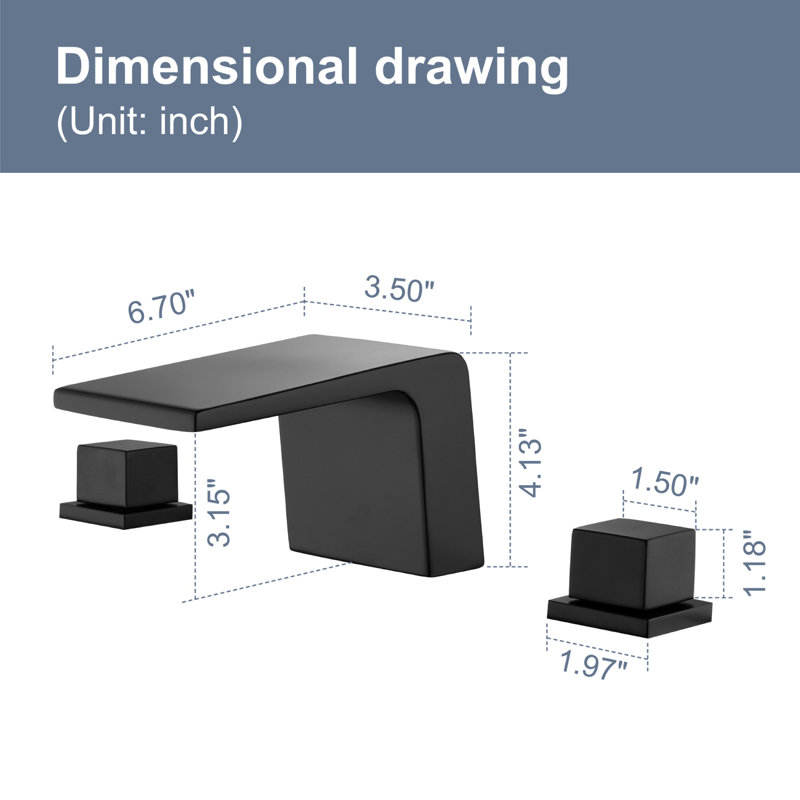 Bathroom Faucet, Black