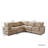 Kessi 5-piece Slipcovered Sectional-1599027792