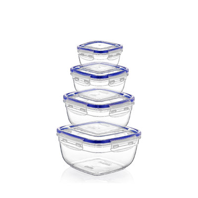 Contenant de rangement pour aliments 2,98 qt 4 pièces