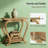 Modern Accent Side Table,2-Tier Coffee Table,End Table