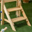 Ensemble de jeu d'extérieur en bois 3 en 1 avec balançoire pour bébé Scout