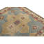 Distressed Homage Hand Knotted Wool Geometric Area Rug-2099614710