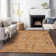 Premium Machine Washable Prisco Terracotta Rug