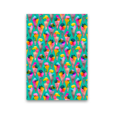 Cute Ice Creams Kids - Print