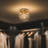 CORE 6.7" LED Glass Globe Modern Wall Light
