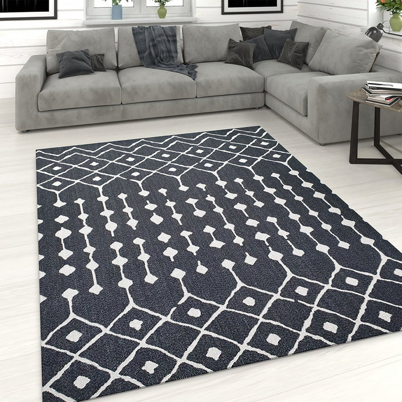 Culbert Southwestern Cotton Area Rug, Rectangle 192 x 290cm