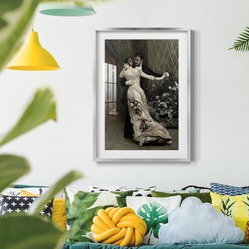 Vintage Portrait Print XXXI - impression encadrée