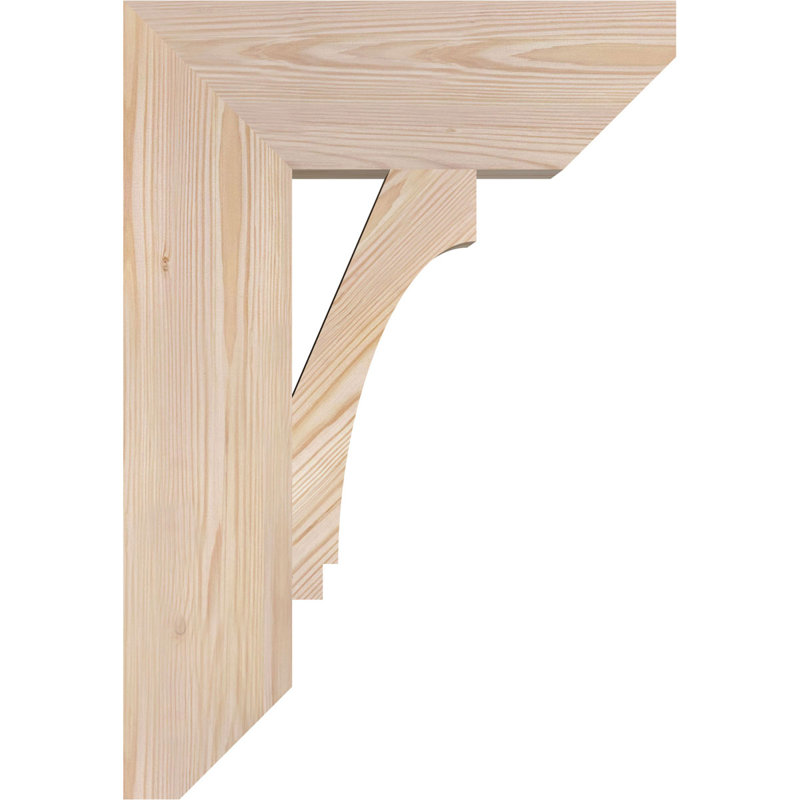 Support à lattes impériales l 5 5 po x P 18 po x H 26 po, sapin Douglas, Douglas (lisse), H 26 po x l 5,5 po x P 18 po