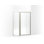 Attend 69" H Pivot Shower Door With 1/8"-Thick Glass