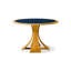 Table de salle à manger bleue et Burlywood-1661652417