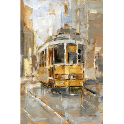 Day Trolley II by Ethan Harper - Wrapped Canvas Painting
