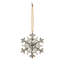 4.49'' Pewter Holiday Shaped Ornament