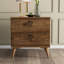Wickenburg 52cm W Manufactured Wood Bedside Table-693157933