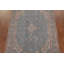Tapis bleu géométrique 8 x 11 po