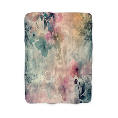  Couverture Grunge Chic Blossoms