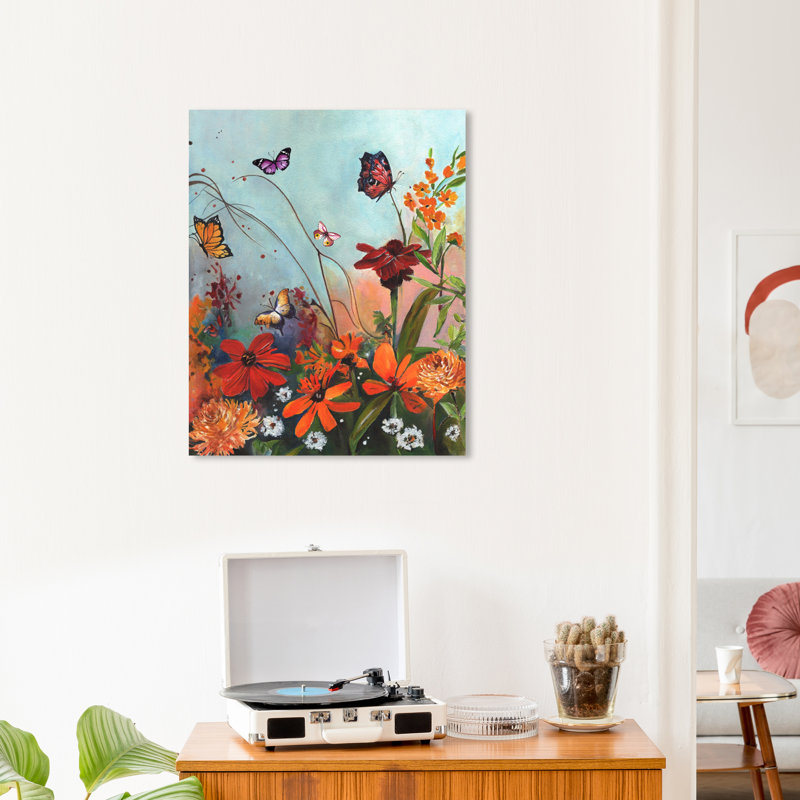 «Bright Nature» par Wynwood Studio - impression sur toile tendue, H 24 po x l 20 po x P 0,8 po