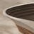 Bayat Single Solid Wood Coffee Table with Glass Top, No-Assembly Required