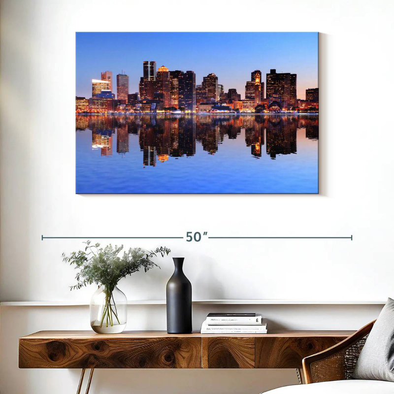 Sirci Boston City Lights, H 26 po x l 39 po