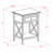 Alarcon End Table with Storage