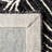 Brindy Hand Tufted Wool/Cotton Geometric Rug in Charcoal/Ivory-1899681992