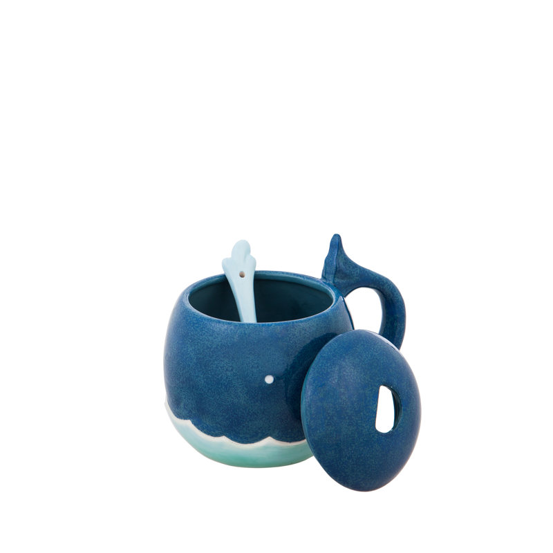 Grande tasse à café baleine