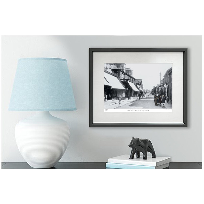 Leiston, Sizewell Road 1922 by Francis Frith - Single Picture Frame Print, 45cm H x 60cm W x 2.3cm D