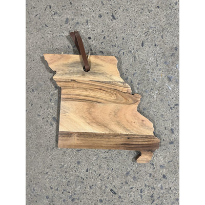 Planche à découper en bois bidkhome d’acacia Missouri